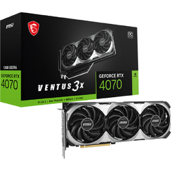 GeForce RTX 4070 VENTUS 3X E1 OC 12GB GDDR6 192 Bit DLSS 3.0