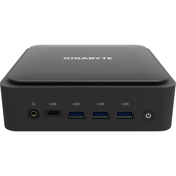 Mini PC Gigabyte BRIX Extreme, Procesor AMD Ryzen 7 5700U 1.8GHz, no RAM, no Storage, Radeon Graphics, Wi-Fi, HDMI, Negru