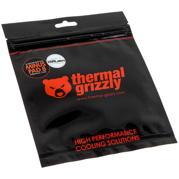 Pasta Termoconductoare Thermal Grizzly Minus Pad Extreme - 120 × 20 × 0.5 mm