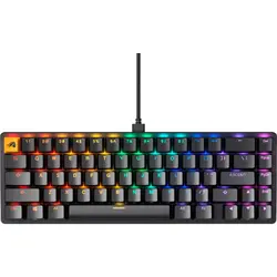 Tastatura gaming Glorious Mecanica GMMK 2 Compact RGB Fox Linear Switch Black