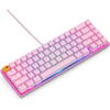 Tastatura gaming Glorious Mecanica GMMK 2 Compact RGB Fox Linear Switch Pink