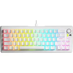 Mecanica GMMK 3 White RGB 65% Prebuilt, Fox MX Switch