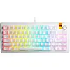 Tastatura gaming Glorious Mecanica GMMK 3 HE RGB 100% Prebuilt, Fox HE Switch, White