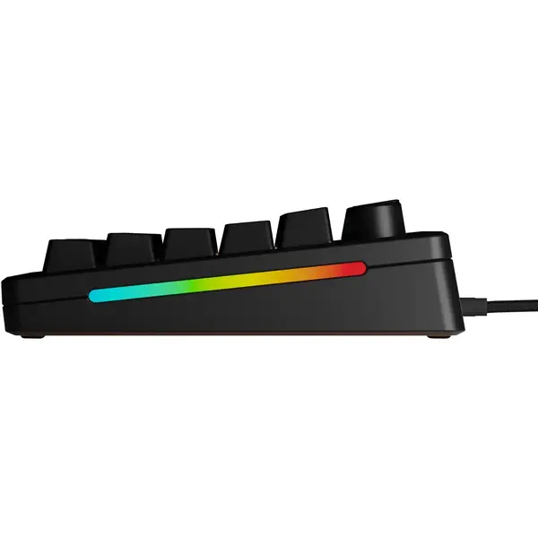 Tastatura gaming Glorious Mecanica GMMK 3 HE RGB 75% Prebuilt, Fox HE Switch, Negru