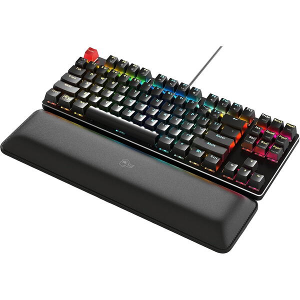 Suport pentru incheietura mainii Glorious Stealth Regular Tenkeyless, 36x10 cm