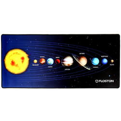 Mouse Pad Floston SOLAR SYSTEM, 90 x 40cm, Negru