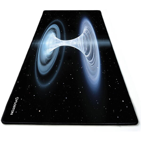 Mouse Pad Floston BLACKHOLE, XXL, 1200 x 600 mm, Negru