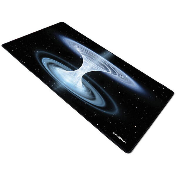 Mouse Pad Floston BLACKHOLE, XXL, 1200 x 600 mm, Negru