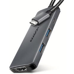 Hub USB AXAGON HMC-5H8K, USB-C, 5Gbps, 8K