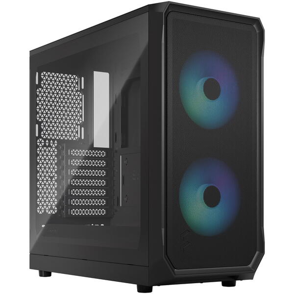 Carcasa Fractal Design Focus 2 RGB Black TG Clear Tint RGB Black