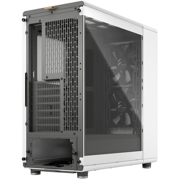 Carcasa Fractal Design North Chalk White TG Clear Tint