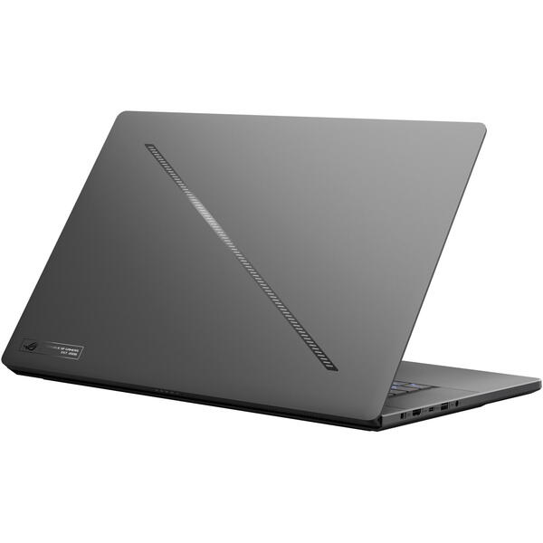 Laptop Gaming Asus ROG Zephyrus G16 GA605WI, 16 inch 2.5K OLED 240Hz, AMD Ryzen AI 9 HX 370, 32GB LPDDR5X, 2TB SSD, GeForce RTX 4070 8GB, Win 11 Home, Eclipse Gray