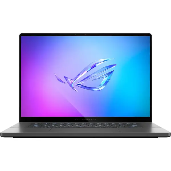 Laptop Gaming Asus ROG Zephyrus G16 GA605WI, 16 inch 2.5K OLED 240Hz, AMD Ryzen AI 9 HX 370, 32GB LPDDR5X, 2TB SSD, GeForce RTX 4070 8GB, Win 11 Home, Eclipse Gray