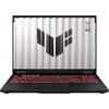 Laptop Gaming Asus TUF A16 FA608WI, 16 inch 2.5K 165Hz, AMD Ryzen AI 9 HX 370, 32GB LPDDR5X, 2TB SSD, GeForce RTX 4070 8GB, Win 11 Home, Jaeger Gray