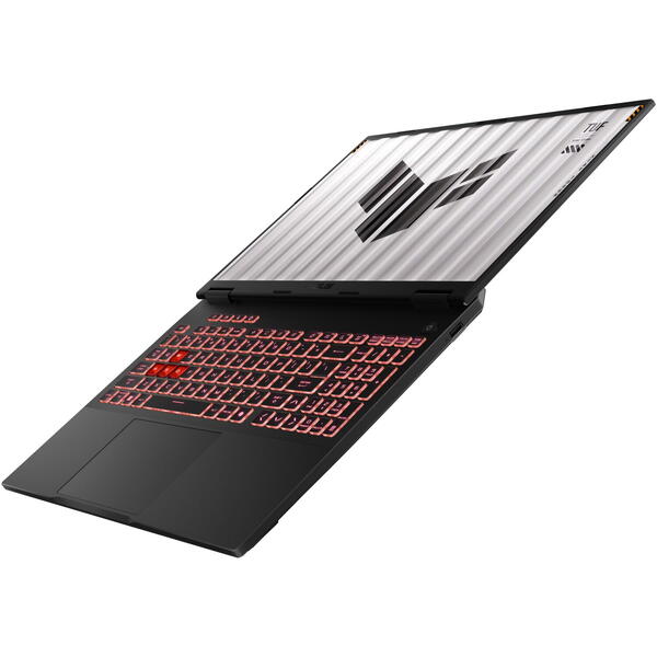 Laptop Gaming Asus TUF A16 FA608WV, 16 inch 2.5K 165Hz, AMD Ryzen AI 9 HX 370, 32GB LPDDR5X, 1TB SSD, GeForce RTX 4060 8GB, Jaeger Gray