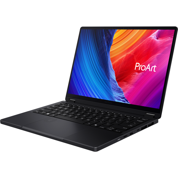 Laptop Asus ProArt PX13 OLED HN7306WI, 13.3 inch 3K Touch, AMD Ryzen AI 9 HX 370, 32GB LPDDR5X, 2TB SSD, GeForce RTX 4070 8GB, Win 11 Pro, Nano Black