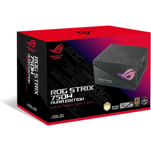 Sursa Asus ROG STRIX Aura Edition, 80+ Gold, 750W