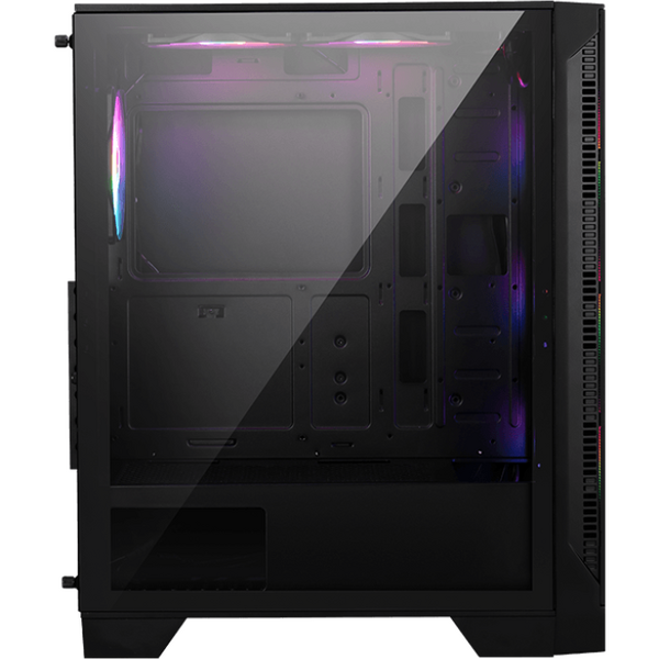 Carcasa MSI MAG FORGE 120A B65, Mid Tower, RGB, Sursa 650W, Negru