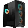 Carcasa Gigabyte C301 GLASS, E-ATX, ARGB, Negru