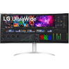 Monitor LED LG 40WP95CP-W Curbat 39.7 inch WUHD IPS 5 ms 60 Hz Thunderbolt HDR Alb/Argintiu