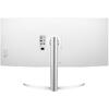 Monitor LED LG 40WP95CP-W Curbat 39.7 inch WUHD IPS 5 ms 60 Hz Thunderbolt HDR Alb/Argintiu