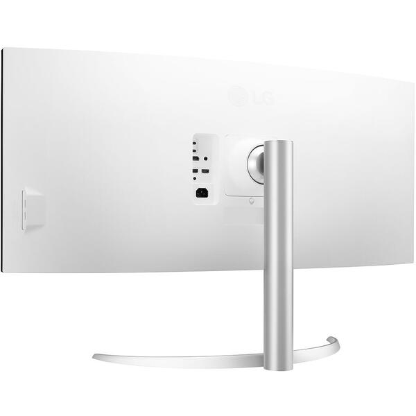 Monitor LED LG 40WP95CP-W Curbat 39.7 inch WUHD IPS 5 ms 60 Hz Thunderbolt HDR Alb/Argintiu