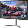 Monitor LED LG 32UQ750P-W 31.5 inch UHD VA 4 ms 144 Hz USB-C HDR Alb/Argintiu