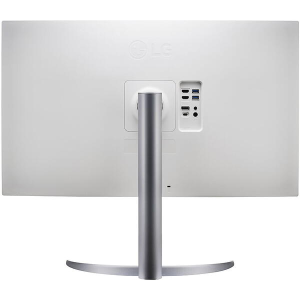 Monitor LED LG 32UQ750P-W 31.5 inch UHD VA 4 ms 144 Hz USB-C HDR Alb/Argintiu