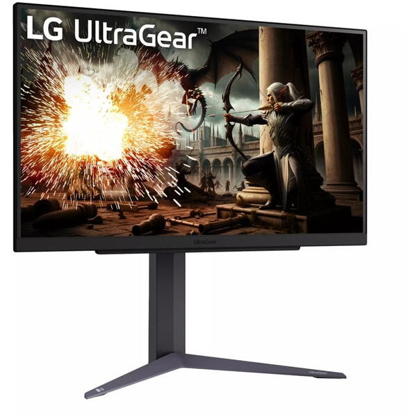 Monitor Gaming LG UltraGear 27GS75Q-B 27 inch QHD IPS 1 ms 200 Hz HDR Negru