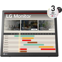 Monitor LED LG 17BR30T-B Touchscreen 17 inch SXGA TN 5 ms 75 Hz Negru