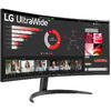 Monitor LED LG UltraWide 34WR50QK-B Curbat 34 inch UWQHD VA 5 ms 100 Hz HDR Negru