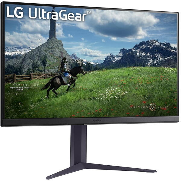 Monitor Gaming LG UltraGear 32GS85Q-B 31.5 inch QHD IPS 1 ms 180 Hz HDR Negru