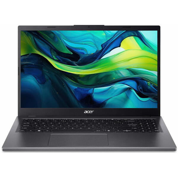 Laptop Acer Aspire 15 A15-41M, 15.6 inch FHD IPS, AMD Ryzen 7 8840HS, 16GB DDR5, 512GB SSD, AMD Radeon 780M, Steel Gray