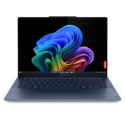 Laptop Lenovo Yoga Slim 7 14Q8X9, 14.5 inch 3K OLED 90Hz Touch, Qualcomm Snapdragon X Elite X1E-78-100, 32GB LPDDR5X, 1TB SSD, Qualcomm Adreno, Win 11 Pro, Cosmic Blue