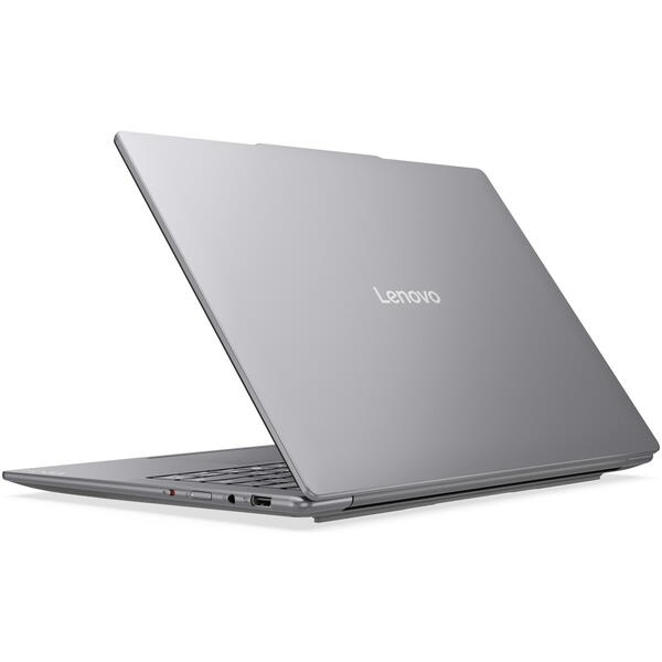 Laptop Lenovo Yoga Pro 7 14ASP9, 14.5 inch 2.8K OLED 120Hz, AMD Ryzen AI 9 365, 32GB LPDDR5X, 1TB SSD, AMD Radeon 880M, Win 11 Pro, Luna Grey, 3Yr Onsite Premium Care