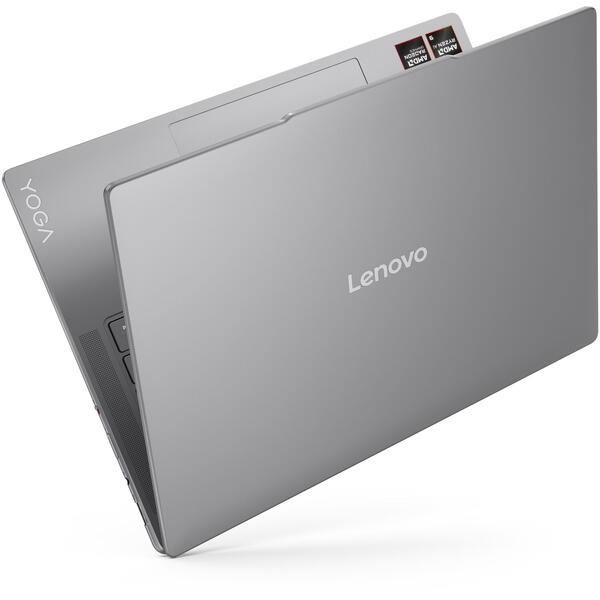 Laptop Lenovo Yoga Pro 7 14ASP9, 14.5 inch 2.8K OLED 120Hz, AMD Ryzen AI 9 365, 32GB LPDDR5X, 1TB SSD, AMD Radeon 880M, Win 11 Pro, Luna Grey, 3Yr Onsite Premium Care