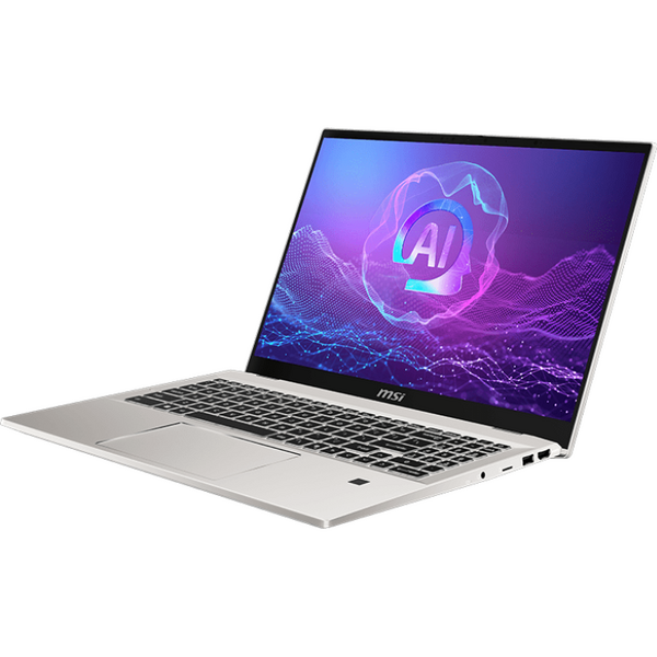 Laptop MSI Prestige A16 AI+ A3HMG, 16 inch UHD+, AMD Ryzen AI 9 365, 32GB LPDDR5X, 1TB SSD, AMD Radeon 880M, Win 11 Home, Urban Silver