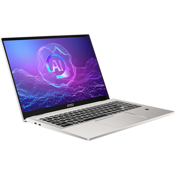 Laptop MSI Prestige A16 AI+ A3HMG, 16 inch UHD+, AMD Ryzen AI 9 365, 32GB LPDDR5X, 1TB SSD, AMD Radeon 880M, Win 11 Home, Urban Silver