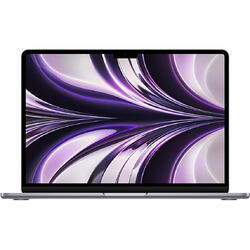 Laptop MacBook Air 13 with Liquid Retina, 13.6 inch, Apple M2 chip, 16GB, 512GB SSD, Apple M2 10-core GPU, macOS Monterey, Space Grey, INT keyboard, 2022