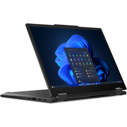 Laptop Lenovo ThinkPad X13 2-in-1 Gen 5, 13.3 inch WUXGA IPS Touch, Intel Core Ultra 7 155U, 32GB LPDDR5X, 1TB SSD, Intel Graphics, Win 11 Pro, Black