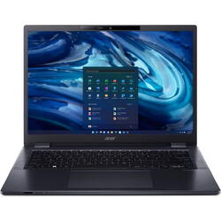 Laptop Acer TravelMate P4 TMP414-41, 14 inch WUXGA IPS, AMD Ryzen 5 PRO 6650U, 16GB DDR5, 512GB SSD, AMD Radeon 660M, Slate Blue