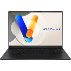 Laptop Asus Vivobook S 14 OLED S5406SA, 14 inch WUXGA, Intel Core Ultra 5 226V, 16GB LPDDR5X, 1TB SSD, Intel Arc 130V, Win 11 Pro, Neutral Black