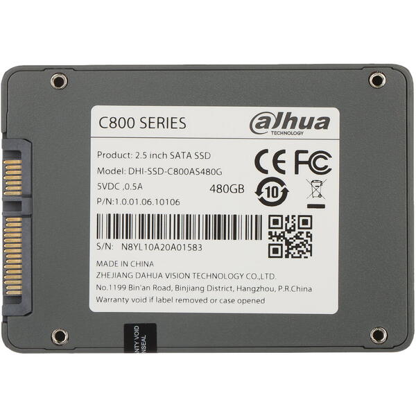 SSD DAHUA C800A, 480GB, 2.5 inch, SATA 3