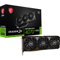 GeForce RTX 4070 Ti SUPER SHADOW 3X OC 16GB GDDR6X 256 Bit DLSS 3.0