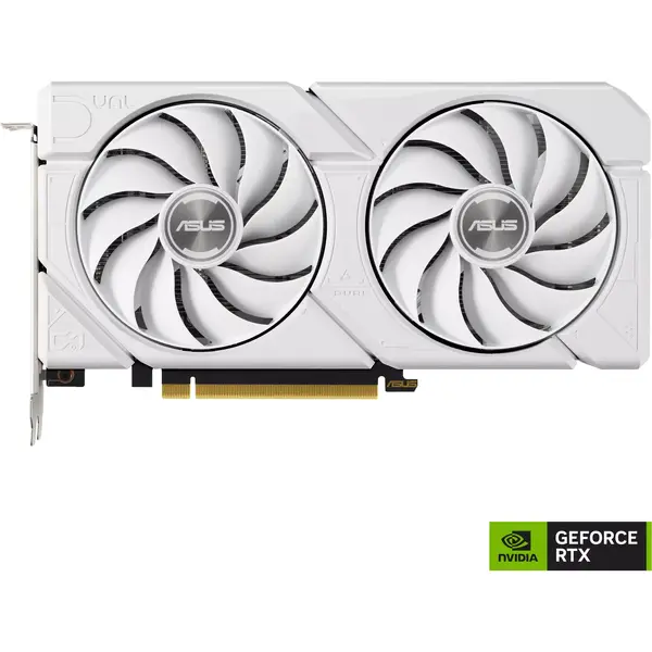 Placa video Asus GeForce RTX 4060 Ti Dual Evo OC White Edition 8GB GDDR6 128 Bit DLSS 3.0