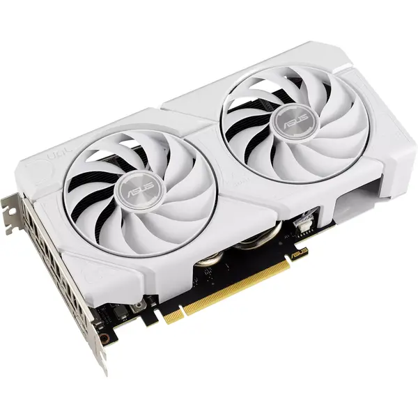 Placa video Asus GeForce RTX 4060 Ti Dual Evo OC White Edition 8GB GDDR6 128 Bit DLSS 3.0