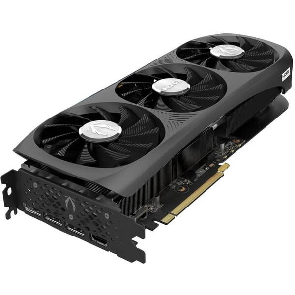 Placa video Zotac GeForce RTX 4070 Ti SUPER AMP AIRO 16GB GDDR6X 256 Bit DLSS 3.0