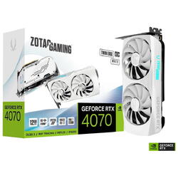 GeForce RTX 4070 Twin Edge OC  WHITE 12GB GDDR6X 192 Bit DLSS 3.0