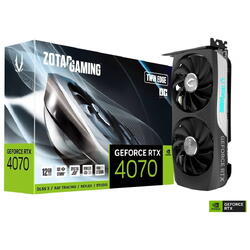 GeForce RTX 4070 Twin Edge OC 12GB GDDR6X 192 Bit DLSS 3.0