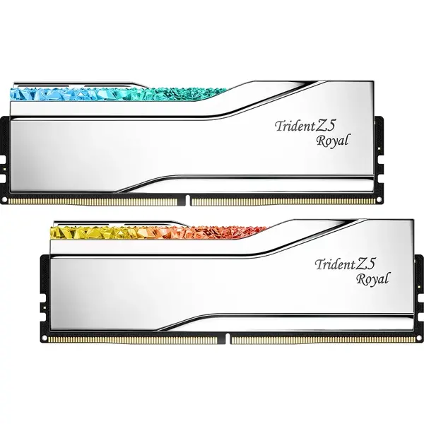 Memorie G.Skill Trident Z5 Royal Series RGB 96GB DDR5 6400MHz CL32 Kit Dual Channel